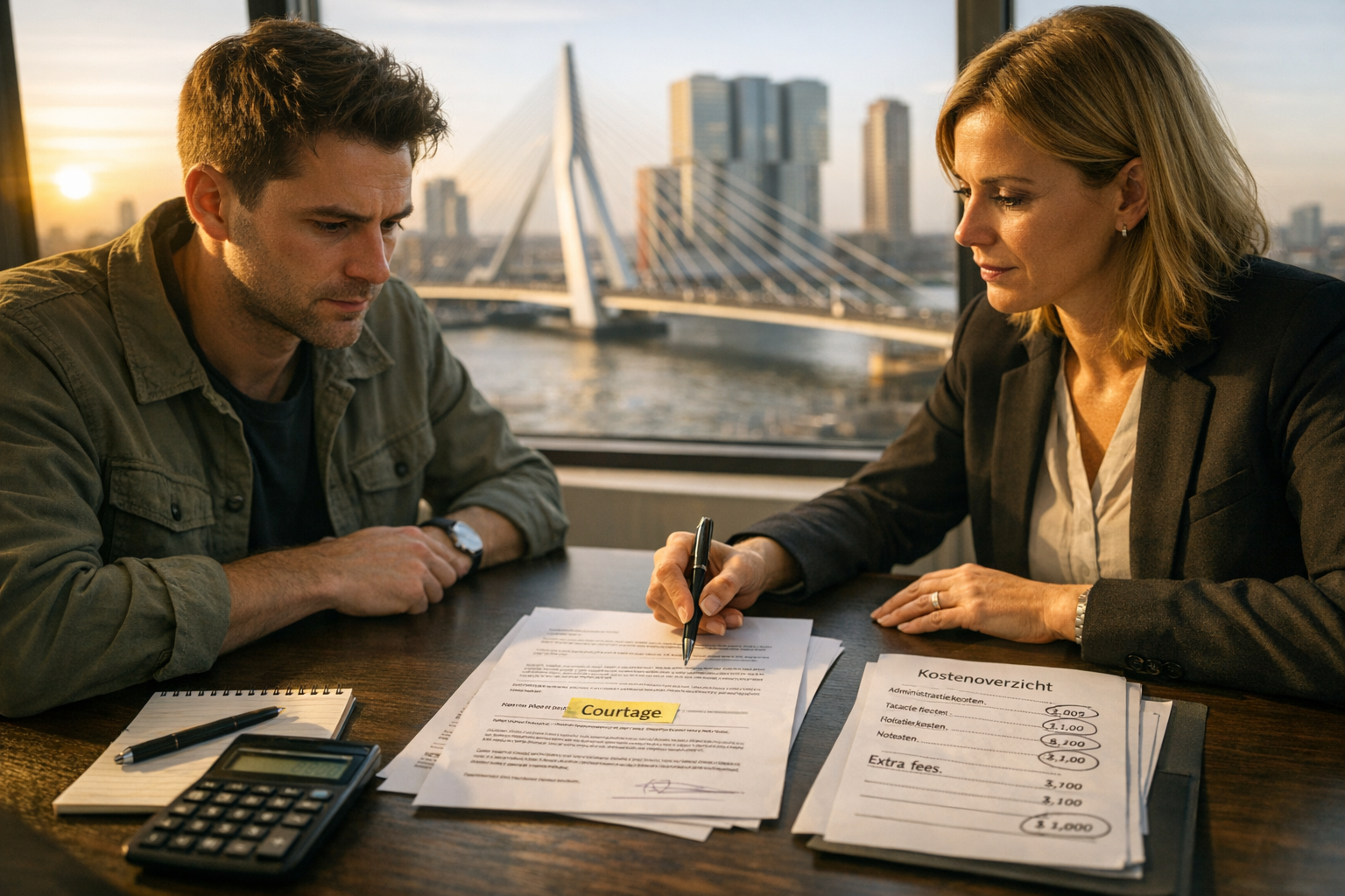 Makelaar Rotterdam kosten en courtage