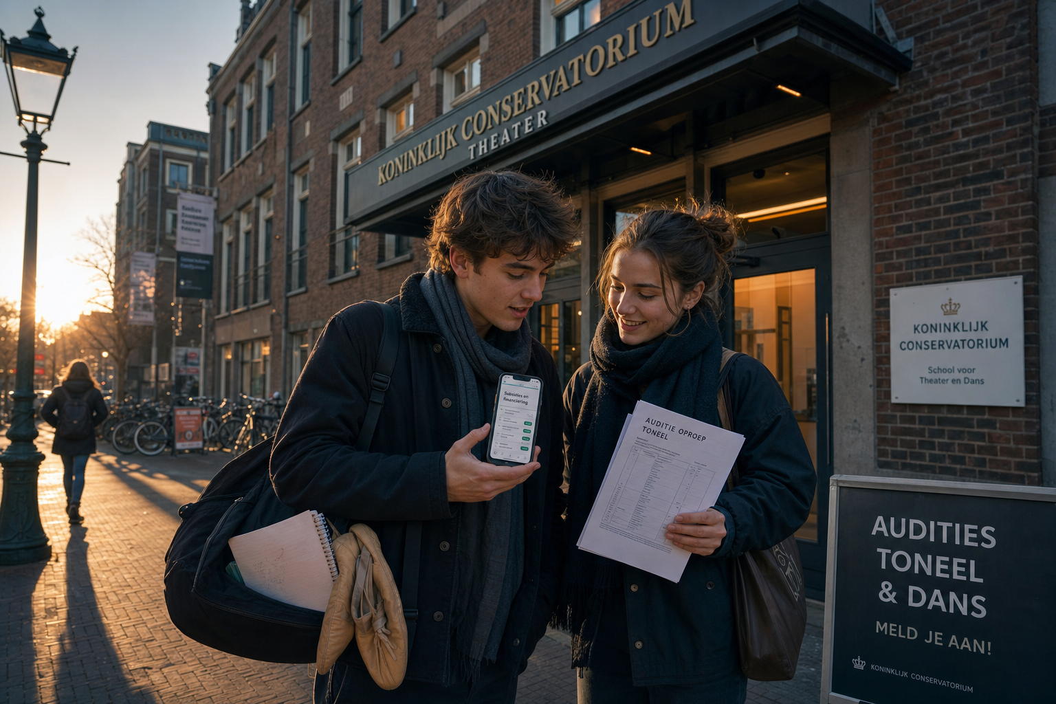 Financieringsmogelijkheden theateropleiding